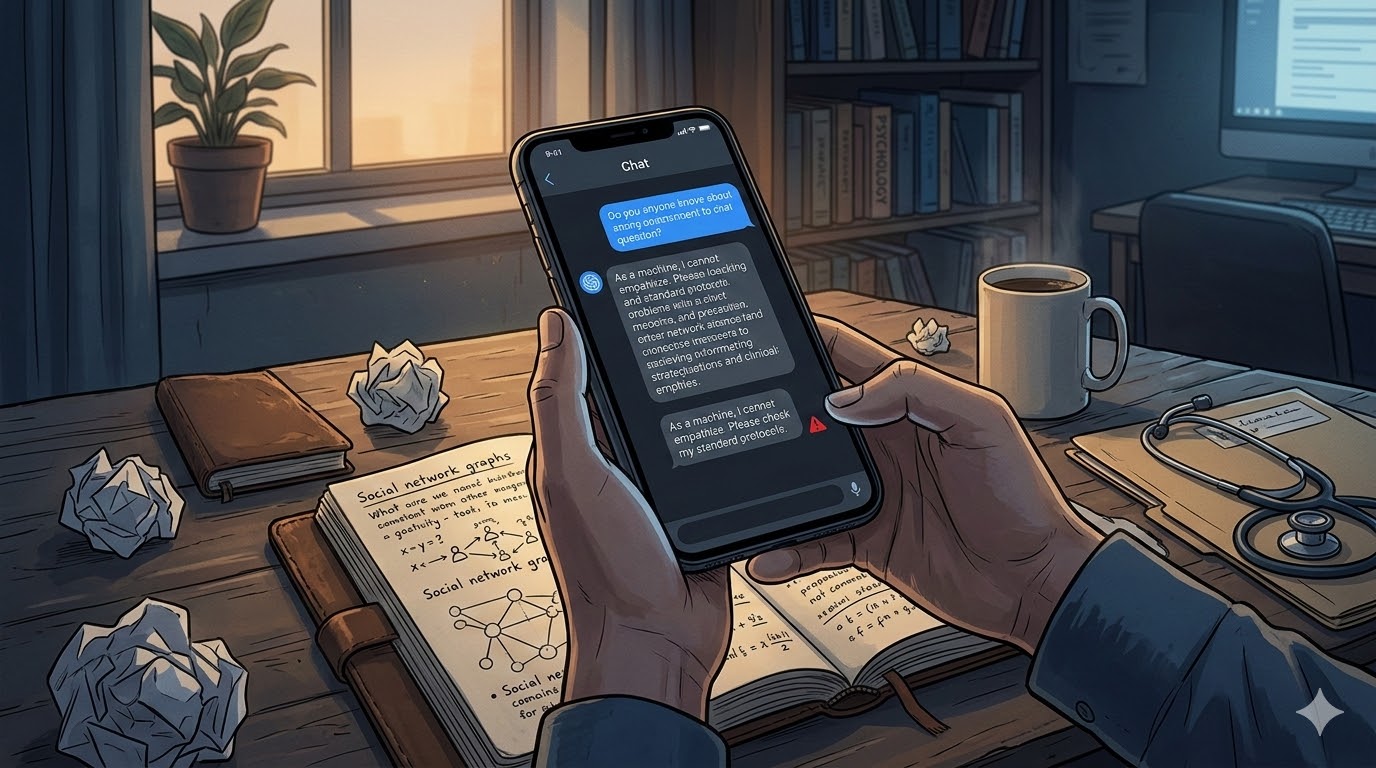 ИИ-боты нарушают этические нормы терапии в 15 категориях, включая «ложную эмпатию» и неспособность реагировать на суицидальный риск