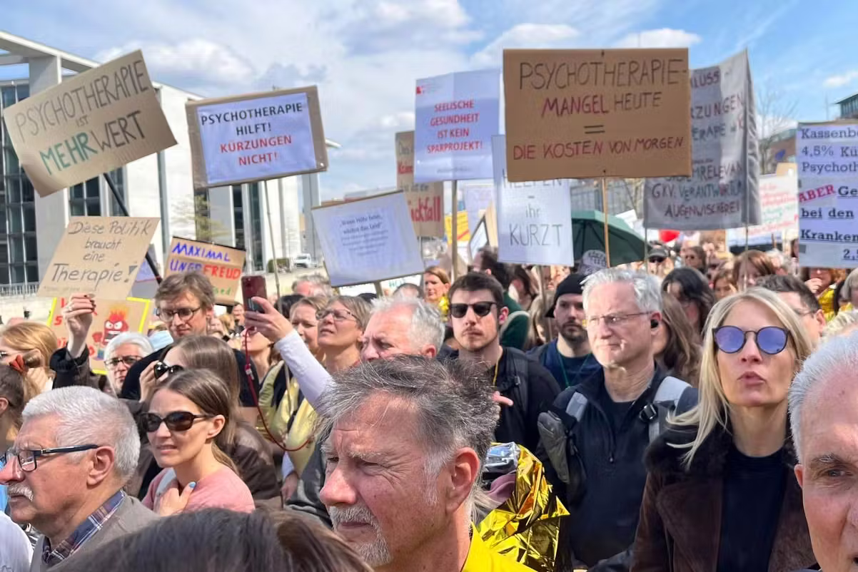 В Германии серьёзный кризис психотерапии: май объявлен месяцем протестов